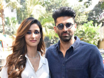 Photos: Disha Patani and Aditya Roy Kapur snapped promoting their film Malang