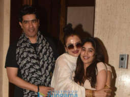 Photos: Janhvi Kapoor and Rekha spotted at Manish Malhotra’s house