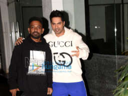 Photos: Varun Dhawan, Remo D’Souza and Dharmesh Yelande snapped promoting their film ‘Street Dancer 3D’