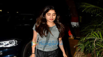 Photos: Janhvi Kapoor snapped at the gym in Bandra