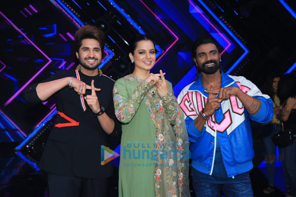 photos kangana ranaut and jassie gill promote their film panga on the sets of dance plus 5 4