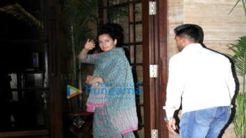 Photos: Kangana Ranaut spotted at a dance class in Bandra