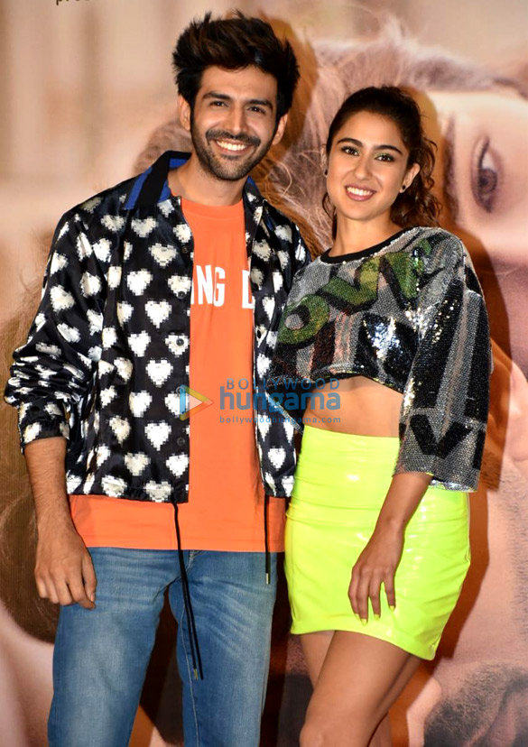 Photos: Kartik Aaryan and Sara Ali Khan grace the trailer launch of their film Love Aaj Kal Photos: Kartik Aaryan and Sara Ali Khan grace the trailer launch of their film Love Aaj Kal
