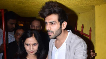 Photos: Kartik Aaryan snapped at Shani Temple