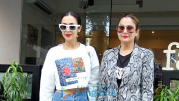 Photos: Malaika Arora and Amrita Arora spotted at Farmers Cafe in Bandra