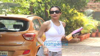 Photos: Malaika Arora spotted at Diva Yoga Studio in Bandra
