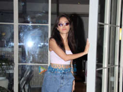 Photos: Nushrat Bharucha spotted at Sequel Cafe in Bandra