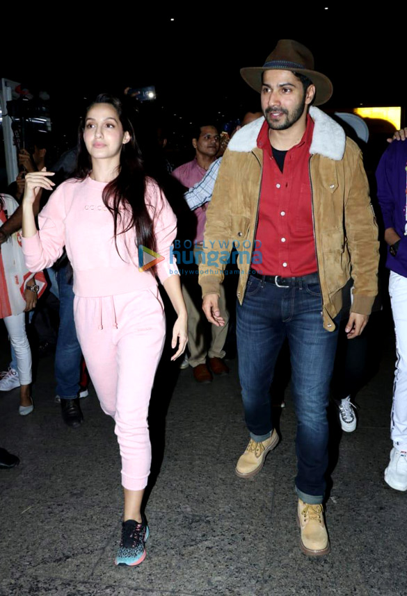 photos ranbir kapoor alia bhatt varun dhawan nora fatehi and others snapped at the airport 3