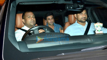 Photos: Ranbir Kapoor and Shraddha Kapoor snapped at Luv Ranjan’s office in Juhu