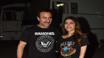 Photos: Saif Ali Khan and Alaya Furniturewalla snapped during Jawaani Jaaneman promotions