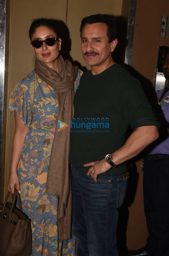 Photos: Saif Ali Khan and Kareena Kapoor Khan spotted at Juhu PVR