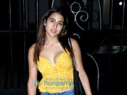 Photos: Sara Ali Khan snapped at a friend’s place in Bandra