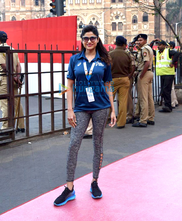 photos tiger shroff gulzar shamita shetty and anil ambani attends tata mumbai marathon 2020 5