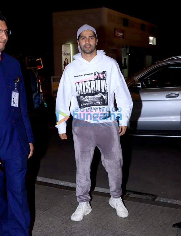 photos varun dhawan shraddha kapoor and mallika sherawat snapped at the airport 4