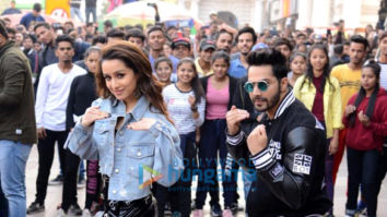 Photos: Varun Dhawan and Shraddha Kapoor launch the track ‘Illegal Weapon 2.0’ from their film Street Dancer 3D