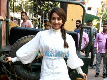 Photos: Varun Dhawan and Shraddha Kapoor snapped on the sets of Tarak Mehta Ka Ooltaah Chashmah