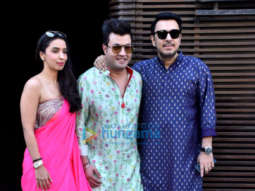 Photos: Varun Sharma snapped at his sister’s haldi ceremony celebration