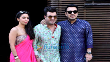 Photos: Varun Sharma snapped at his sister’s haldi ceremony celebration