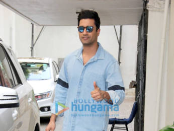 Photos: Vicky Kaushal spotted at Dharma office in Bandra
