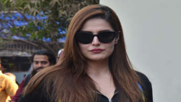 Photos: Zareen Khan snapped at Mukesh Chhabra’s office