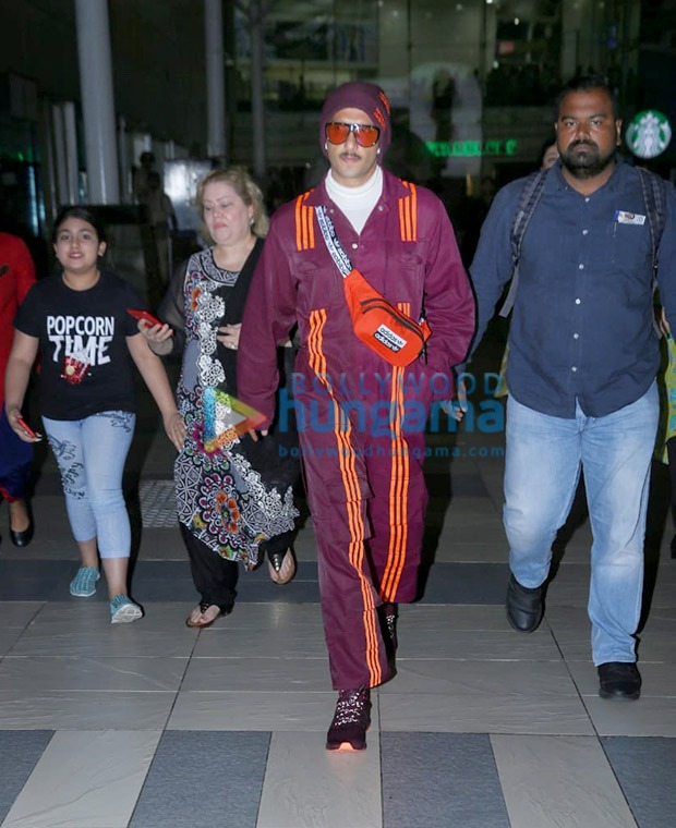 Ranveer Singh aces the airport look in Beyonce's Adidas x Ivy Park collection that costs Rs. 32,000 