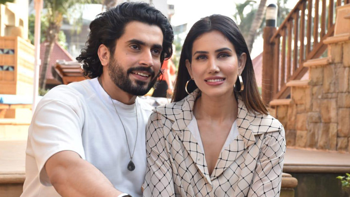 Sunny Singh Nijjar and Sonnalli Seygall snapped promoting their film Jai Mummy Di
