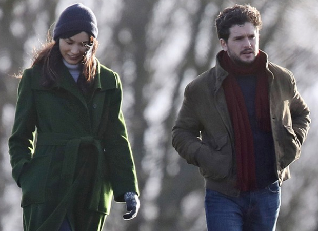 The Eternals: Kit Harington and Gemma Chan share passionate kiss in the leaked photos from Marvel set