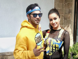 Varun Dhawan and Shraddha Kapoor snapped promoting their film Street Dancer 3D