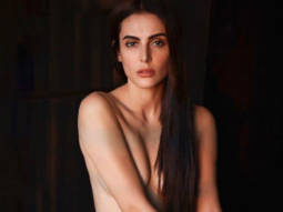 The mercury is rising! Mandana Karimi goes topless in her latest photo