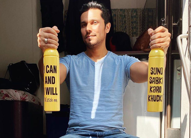 Makers of Radhe: Your Most Wanted Bhai ban single-use plastic bottles on sets, Randeep Hooda shares photo