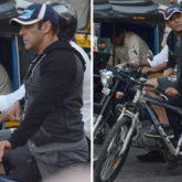Amid packed schedule, Salman Khan goes cycling on the streets of Mumbai