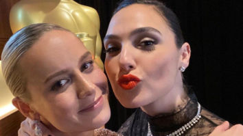 Brie Larson and Gal Gadot have epic Marvel and DC crossover moment in new photos!