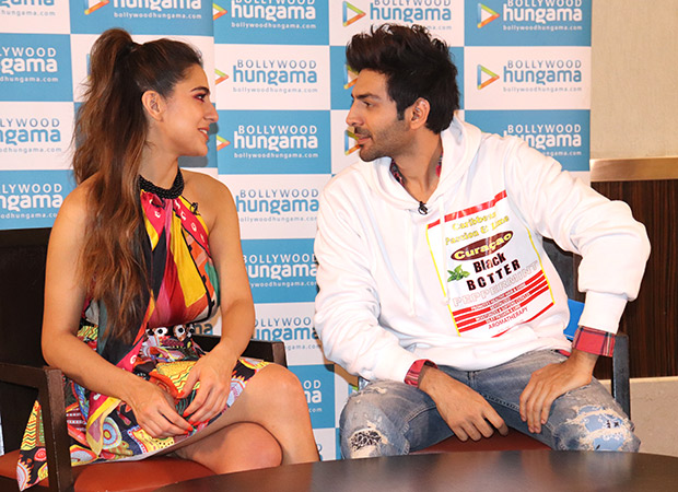 EXCLUSIVE Sara Ali Khan and Kartik Aaryan were asked about their FIRST KISS and this is how they responded!