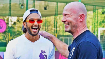 Ranveer Singh has a fanboy moment with English footballer Alan Shearer
