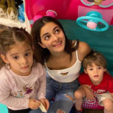 ‘Aunty’ Ananya Panday hangs out with Roohi and Yash Johar and the pictures are too cute for words!