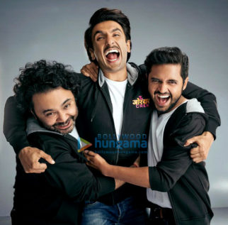 on the sets of the movie Jayeshbhai Jordaar