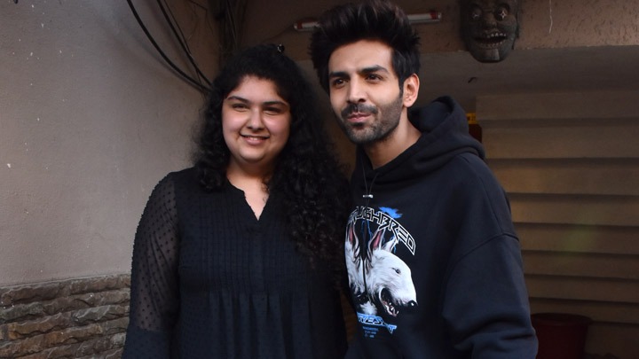 Kartik Aaryan snapped at Anshula Kapoor’s Fankind charity initiative