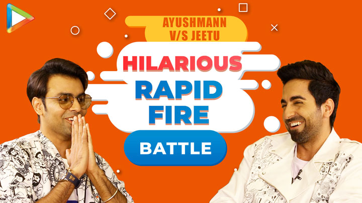 LAUGH RIOT: Ayushmann v/s Jeetu- Rapid Fire on Ranveer, Sara, Yami, Gay couples | SMZS