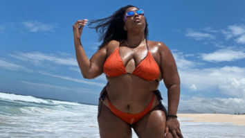 Lizzo enjoys beach vacation in red bikini during her trip to Brazil