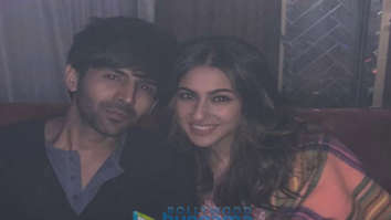 on the sets of the movie Love Aaj Kal