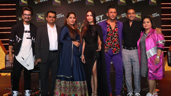 Malaika Arora, Geeta Kapoor, Terence Lewiss and others snapped at the show launch of India’s Best Dancer