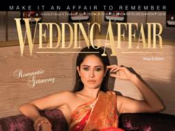 Nushrat Bharucha is saree-clad scintillating diva on the cover of Wedding Affair