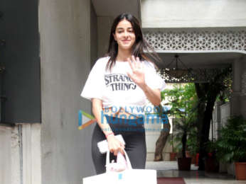 Photos: Ananya Panday spotted at the gym in Bandra
