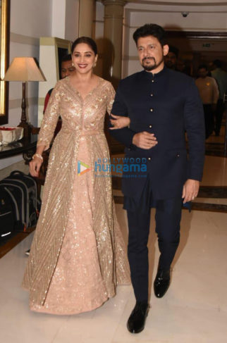 Photos: Celebs snapped attending a wedding reception