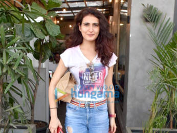 Photos: Fatima Sana Shaikh spotted at The Kitchen Garden in Juhu