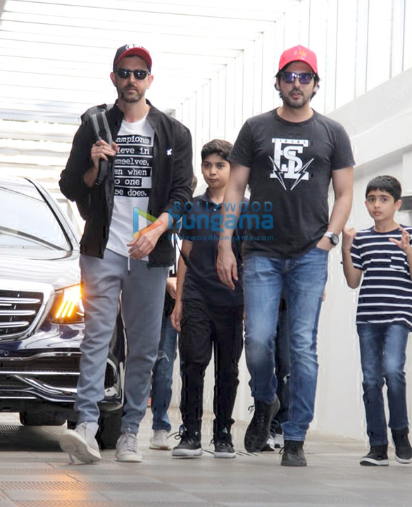 Photos: Hrithik Roshan, Zayed Khan and Madhuri Dixit spotted at Hakkasan in Bandra Photos: Hrithik Roshan, Zayed Khan and Madhuri Dixit spotted at Hakkasan in Bandra