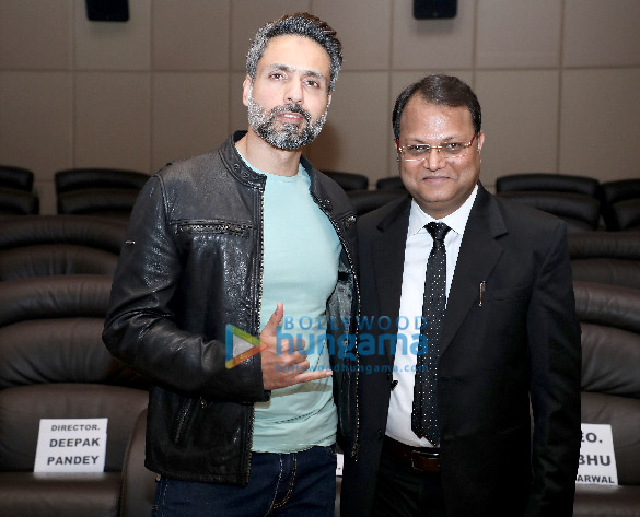 photos iqbal khan and ashmit patel snapped at the trailer launch of the bull of dalal str 4