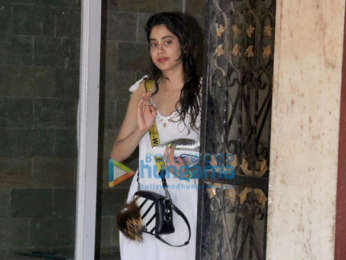Photos Janhvi Kapoor spotted outside the gym