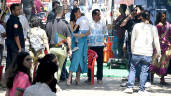 Photos: Kareena Kapoor Khan, Saif Ali Khan And Taimur Ali Khan spotted at Mehboob Studio