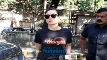 Photos: Kareena Kapoor Khan spotted at Shankar Mahadevan’s dubbing studio